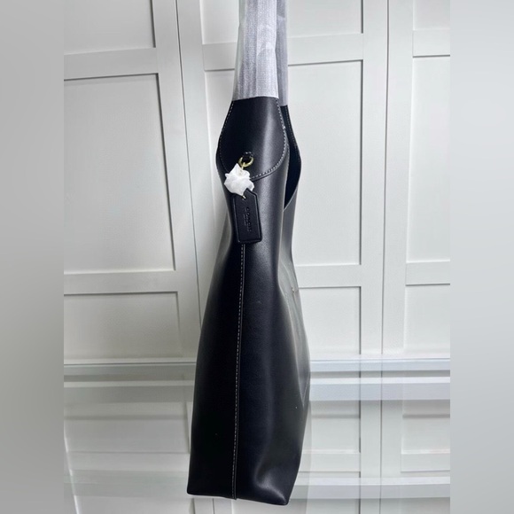 Coach Brooklyn Shoulder Bag 23 Black - Picture 6 of 8